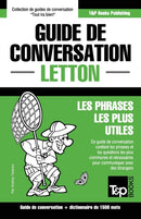 Guide de conversation Français-Letton et dictionnaire concis de 1500 mots