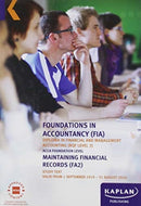 MAINTAINING FINANCIAL RECORDS - STUDY TEXT-9781787403833