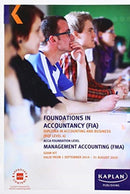 MANAGEMENT ACCOUNTING - EXAM KIT-9781787404496