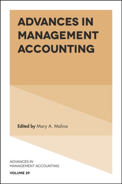 Advances in Management Accounting-9781787432987