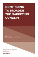 Continuing to Broaden the Marketing Concept-9781787548251