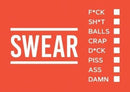 Swear Vouchers : The Filthy Way to Say What You Really Think-9781787832701