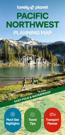 Lonely Planet Pacific Northwest Planning Map-9781788686037