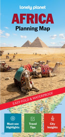 Lonely Planet Africa Planning Map-9781788687638