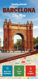 Lonely Planet Barcelona City Map