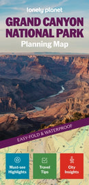 Lonely Planet Grand Canyon National Park Planning Map