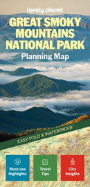 Lonely Planet Great Smoky Mountains National Park Planning Map