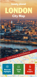 Lonely Planet London City Map