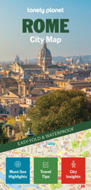 Lonely Planet Rome City Map