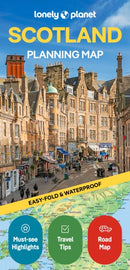 Lonely Planet Scotland Planning Map-9781788688796