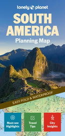 Lonely Planet South America Planning Map-9781788688819