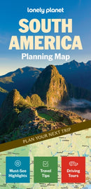 Lonely Planet South America Planning Map