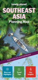Lonely Planet Southeast Asia Planning Map-9781788688840