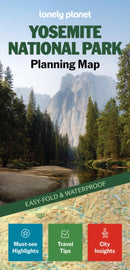 Lonely Planet Yosemite National Park Planning Map