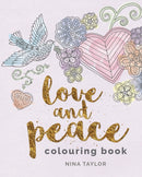 Love and Peace Colouring Book-9781788885461