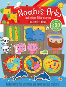 Noah's Ark and Other Bible Stories Activity Book : Packed With Fun Activities and Sweet Animal Stickers!-9781788933049