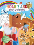 Noah's Ark Activity Sticker Book : Stickers, puzzles and colouring-9781788933650