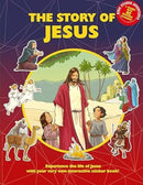 The Story of Jesus Sticker Book : Experience the life of Jesus with your very own interactive sticker book!-9781788933780
