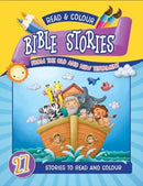 Read and Colour Bible Stories from the Old and New Testament : 27 Stories to read and colour-9781788933858