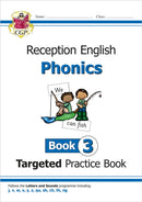 Reception English Phonics Targeted Practice Book - Book 3-9781789080131