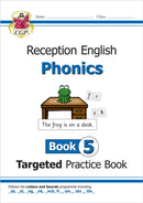 Reception English Phonics Targeted Practice Book - Book 5-9781789080155