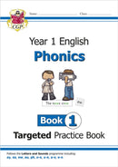 KS1 English Year 1 Phonics Targeted Practice Book - Book 1-9781789080162