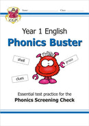 KS1 English Phonics Buster - for the Phonics Screening Check in Year 1-9781789080216