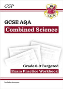 GCSE Combined Science AQA Grade 8-9 Targeted Exam Practice Workbook (includes answers)-9781789080728