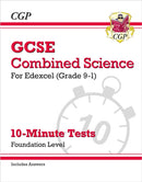 GCSE Combined Science: Edexcel 10-Minute Tests - Foundation (includes Answers)-9781789080742