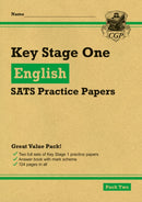 KS1 English SATS Practice Papers: Pack 2 (for end of year assessments)-9781789081015