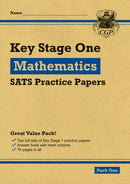 KS1 Maths SATS Practice Papers: Pack 1 (for end of year assessments)-9781789081053