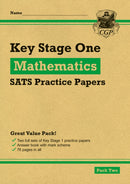 KS1 Maths SATS Practice Papers: Pack 2 (for end of year assessments)-9781789081060