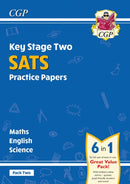 KS2 Complete Year 6 SATS Practice Papers Pack 2: Science, Maths & English (for the 2026 tests)-9781789081244
