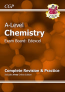 A-Level Chemistry: Edexcel Year 1 & 2 Complete Revision & Practice with Online Edition-9781789081305