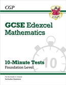 GCSE Maths Edexcel 10-Minute Tests - Foundation (includes Answers)-9781789081329