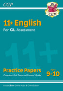 11+ GL English Practice Papers - Ages 9-10 (with Parents'' Guide & Online Edition)