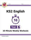 KS2 Year 6 English 10-Minute Weekly Workouts-9781789083156