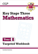 KS3 Year 8 Maths Targeted Workbook (with answers)-9781789083170