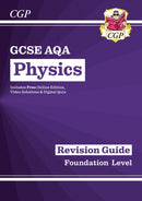 GCSE Physics AQA Foundation Revision Guide with CGP RevisionHub