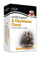 GCSE English - A Christmas Carol Revision Question Cards-9781789083484