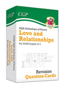 GCSE English: AQA Love & Relationships Poetry Anthology - Revision Question Cards-9781789083705