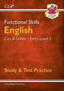 Functional Skills English: City & Guilds Entry Level 3 - Study & Test Practice-9781789083965