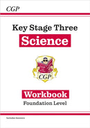 KS3 Science Workbook – Foundation (includes answers)