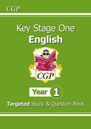 KS1 English Year 1 Targeted Study & Question Book-9781789084214
