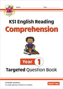 KS1 English Year 1 Reading Comprehension Targeted Question Book - Book 2 (with Answers)-9781789084344