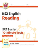 KS2 English SAT Buster 10-Minute Tests: Reading - Foundation (for the 2026 tests)-9781789084436