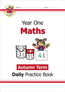 KS1 Maths Year 1 Daily Practice Book: Autumn Term-9781789085044