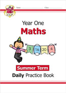 KS1 Maths Year 1 Daily Practice Book: Summer Term-9781789085068