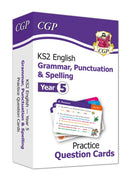 KS2 English Year 5 Practice Question Cards: Grammar, Punctuation & Spelling-9781789085143