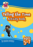 Telling the Time Activity Book for Ages 5-7-9781789085334